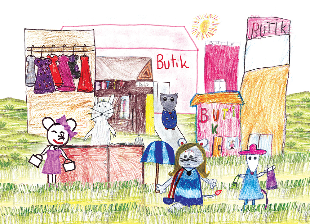 obraz img-3 produktu Ilustracje do książki "Myszka Modnisia"